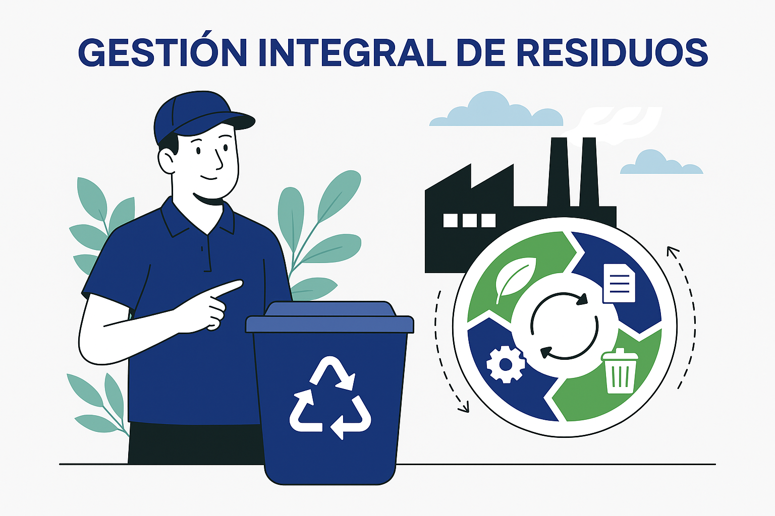 La gestión integral de residuos: más allá del reciclaje